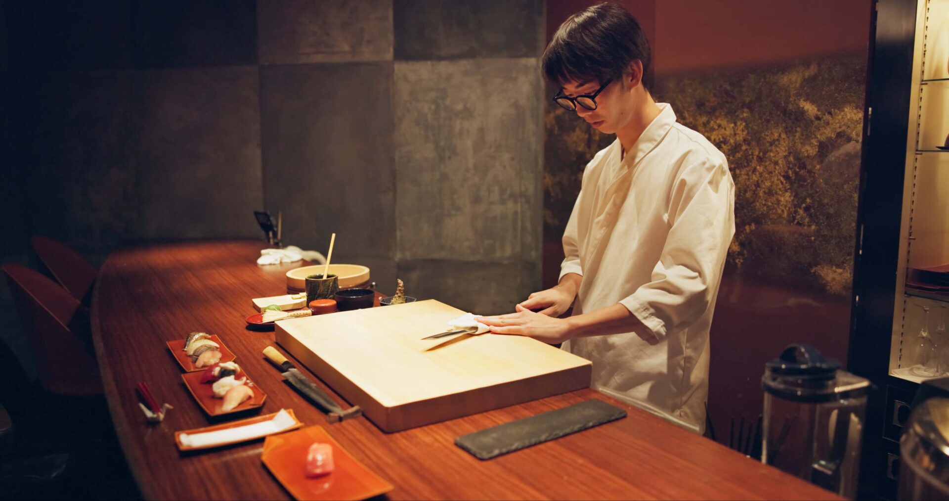 chef restaurant japon avec VIP Partners