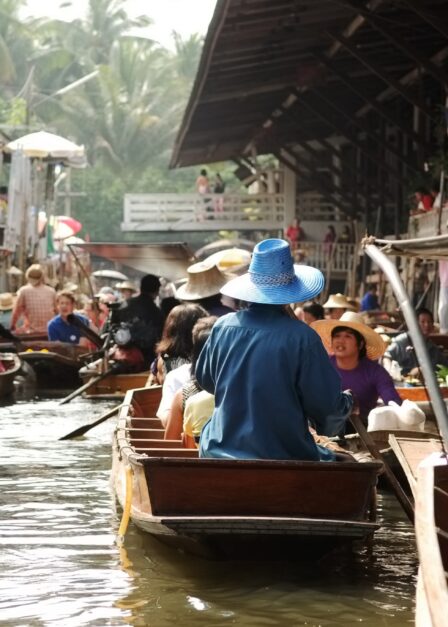 Marche flottant en Thailande avec VIP Partners