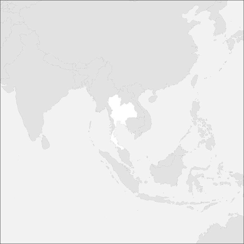 carte Thaïlande