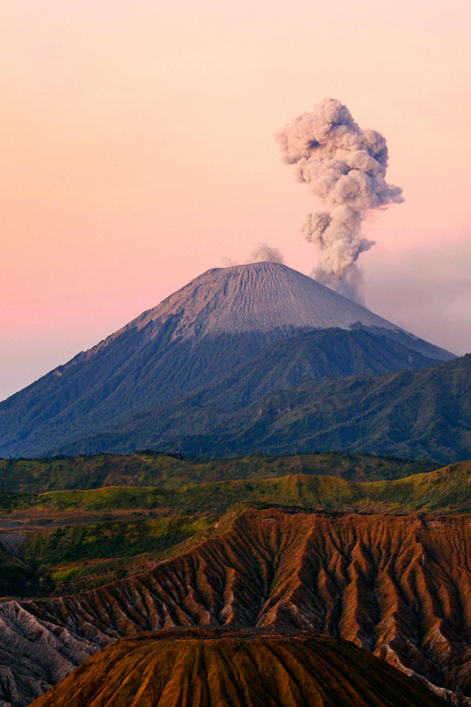 Départ pour le volcan Bromo