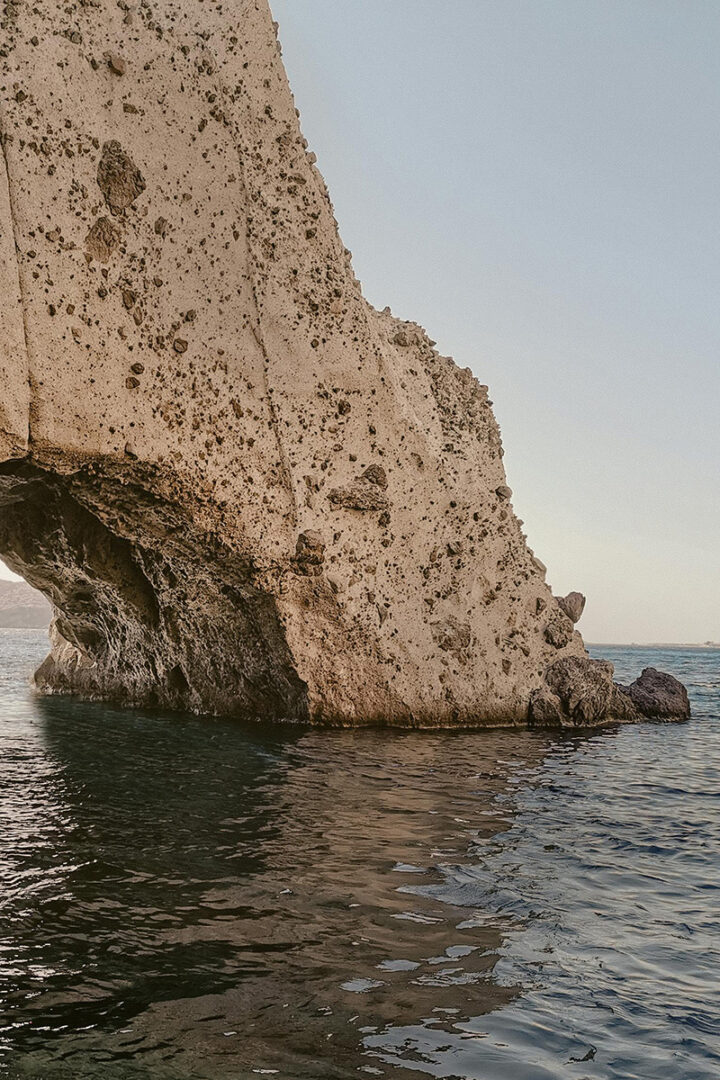 Mouillage dans la baie de Despotiko