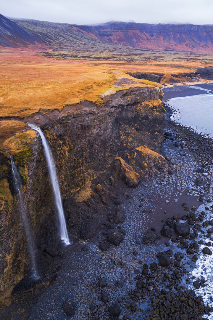 Péninsule de Snæfellsnes : Paysages volcaniques et sortie en kayak