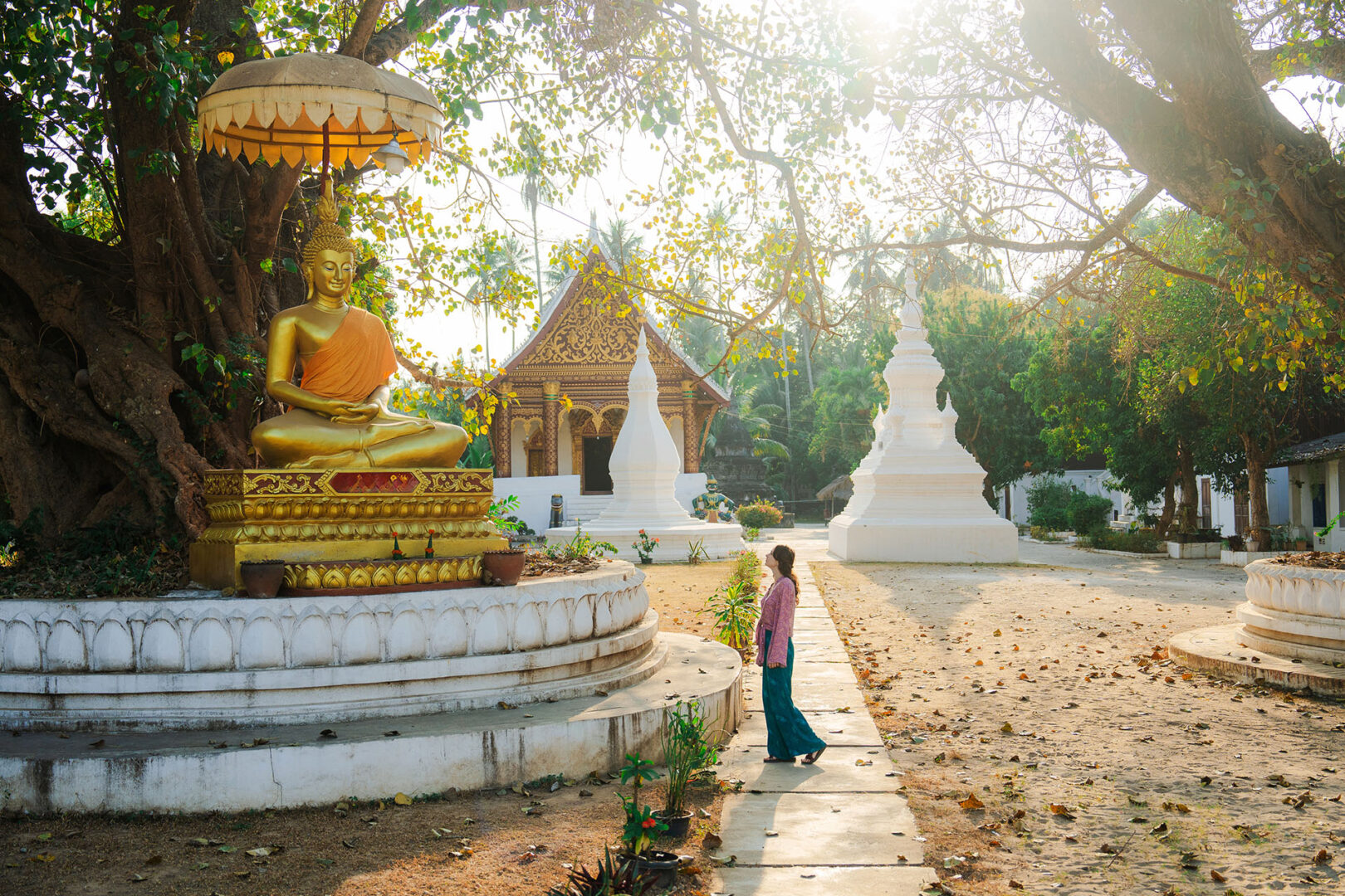 Culture raffinée du Laos et temples d'Angkor au Cambodge