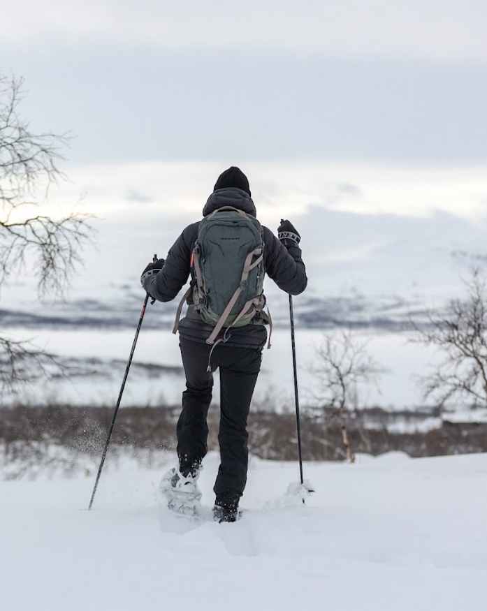 Inari : Raquettes traditionnelles et forêt silencieuse