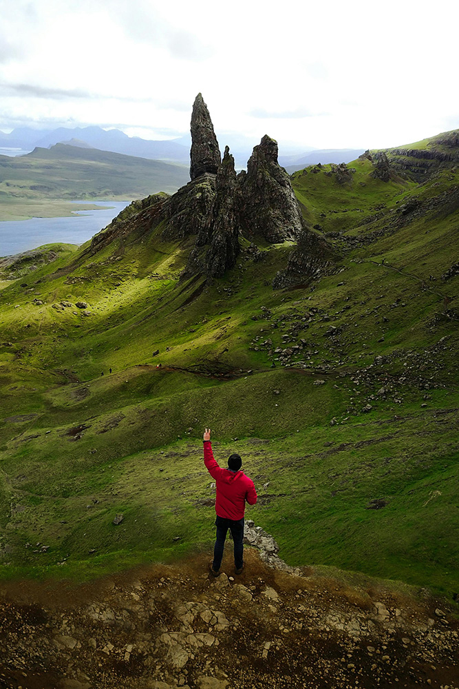 Route vers l'île de Skye