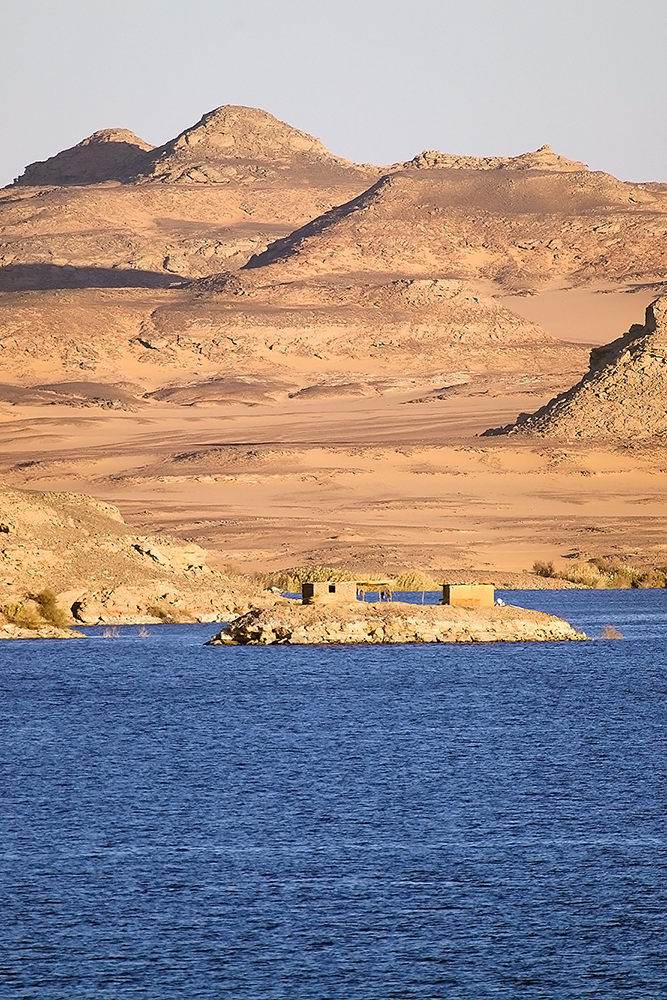 Lac Nasser, Egypte