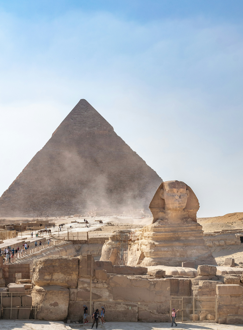 Au cœur des pyramides