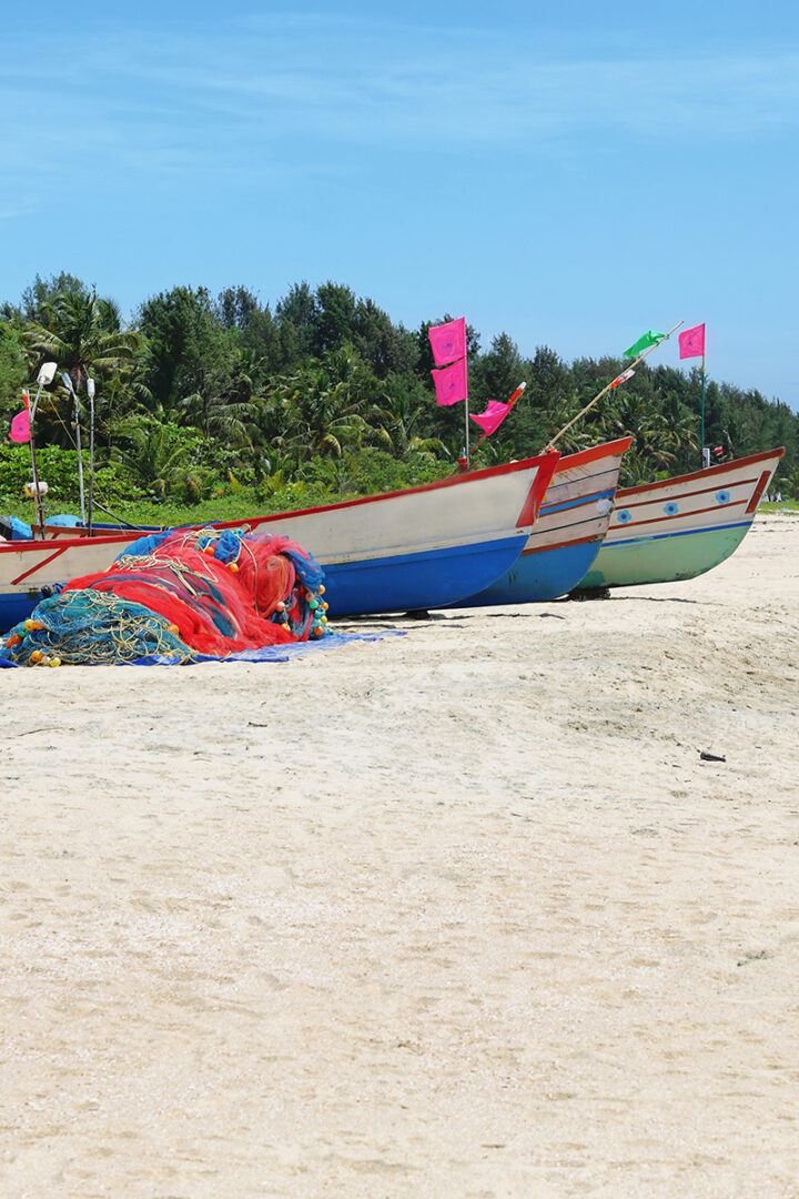 Avec les pêcheurs à Marari