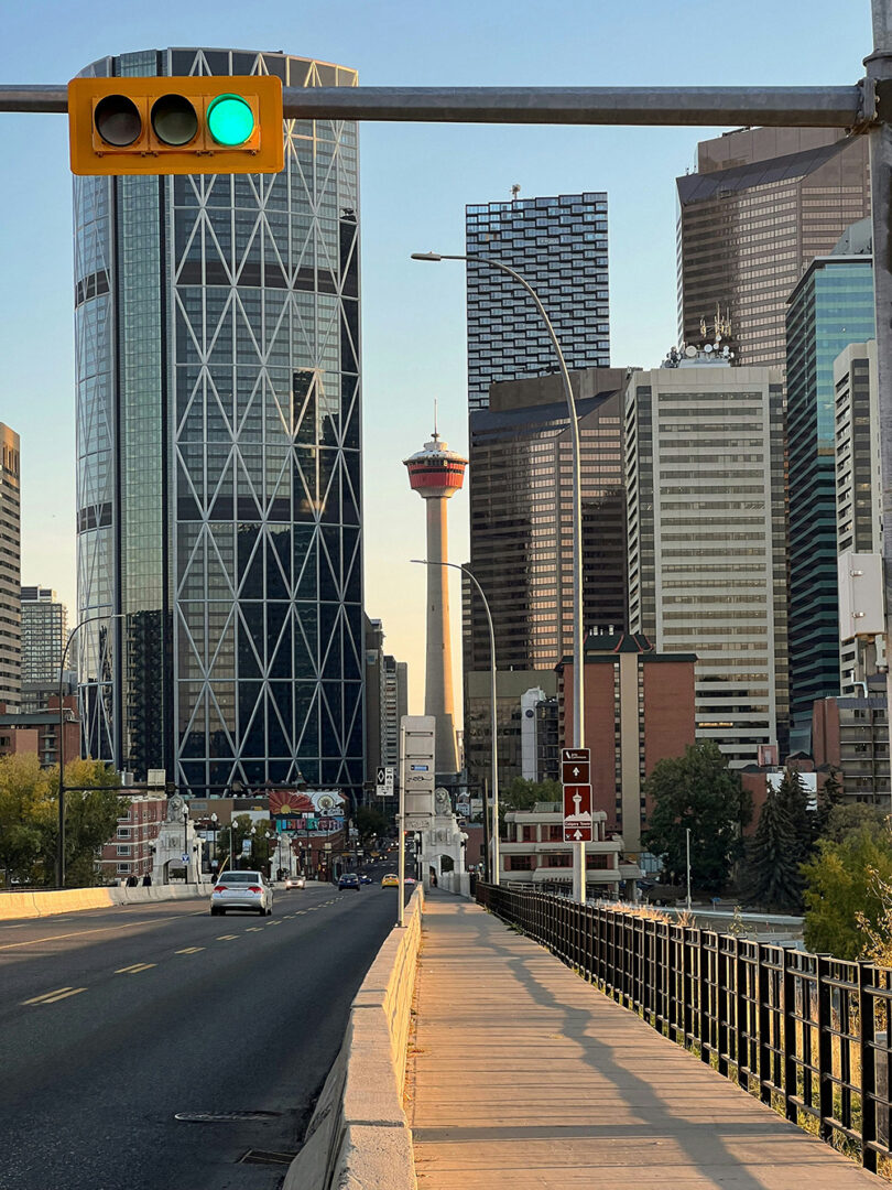 Arrivée à Calgary