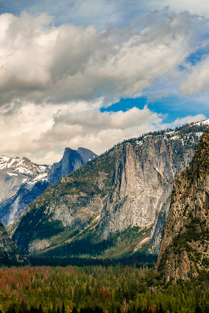 Route vers Yosemite