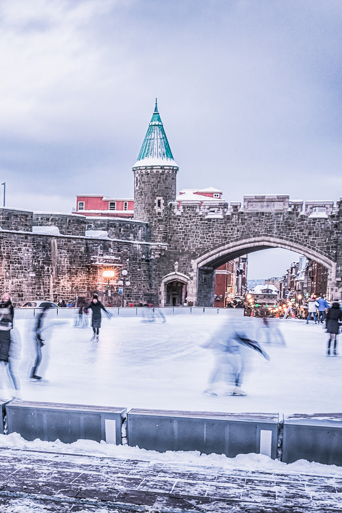 Québec : Sports d’hiver en famille