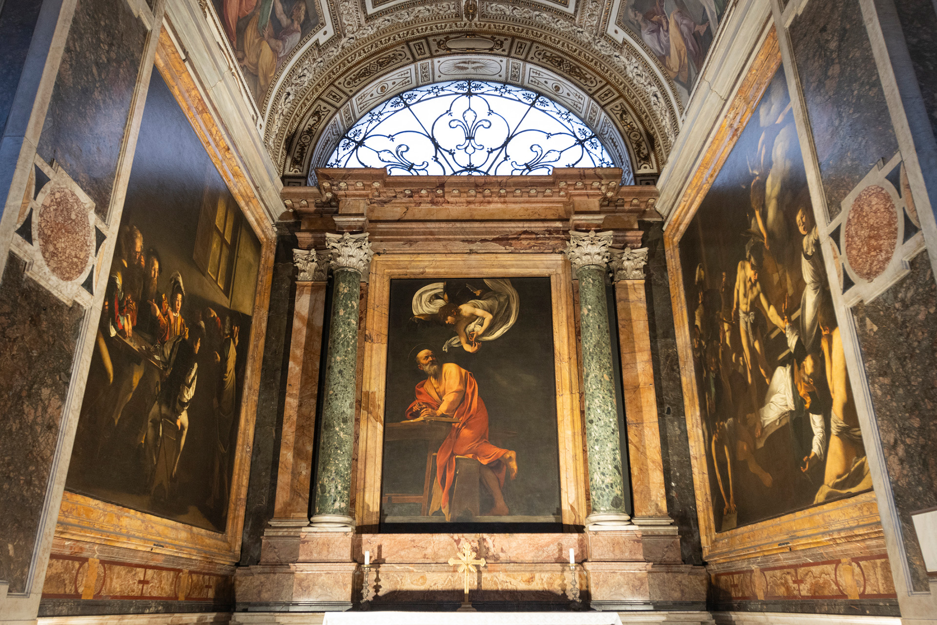 Découverte d'un triptyque du Caravage en Italie