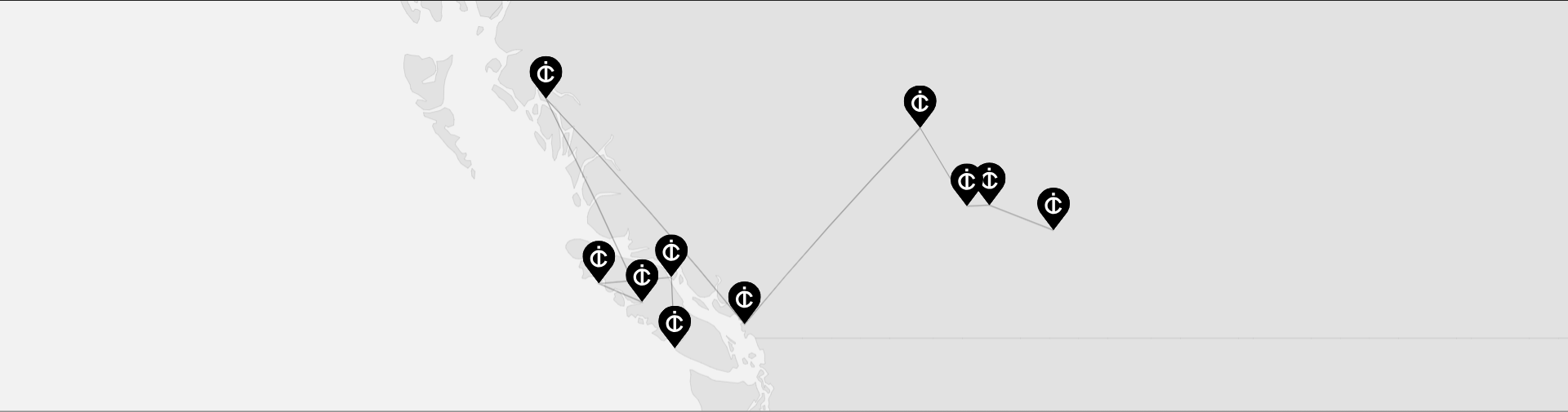 Des Rocheuses à Vancouver Island