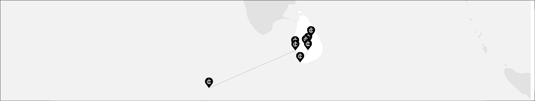 Du Sri Lanka aux Maldives en duo
