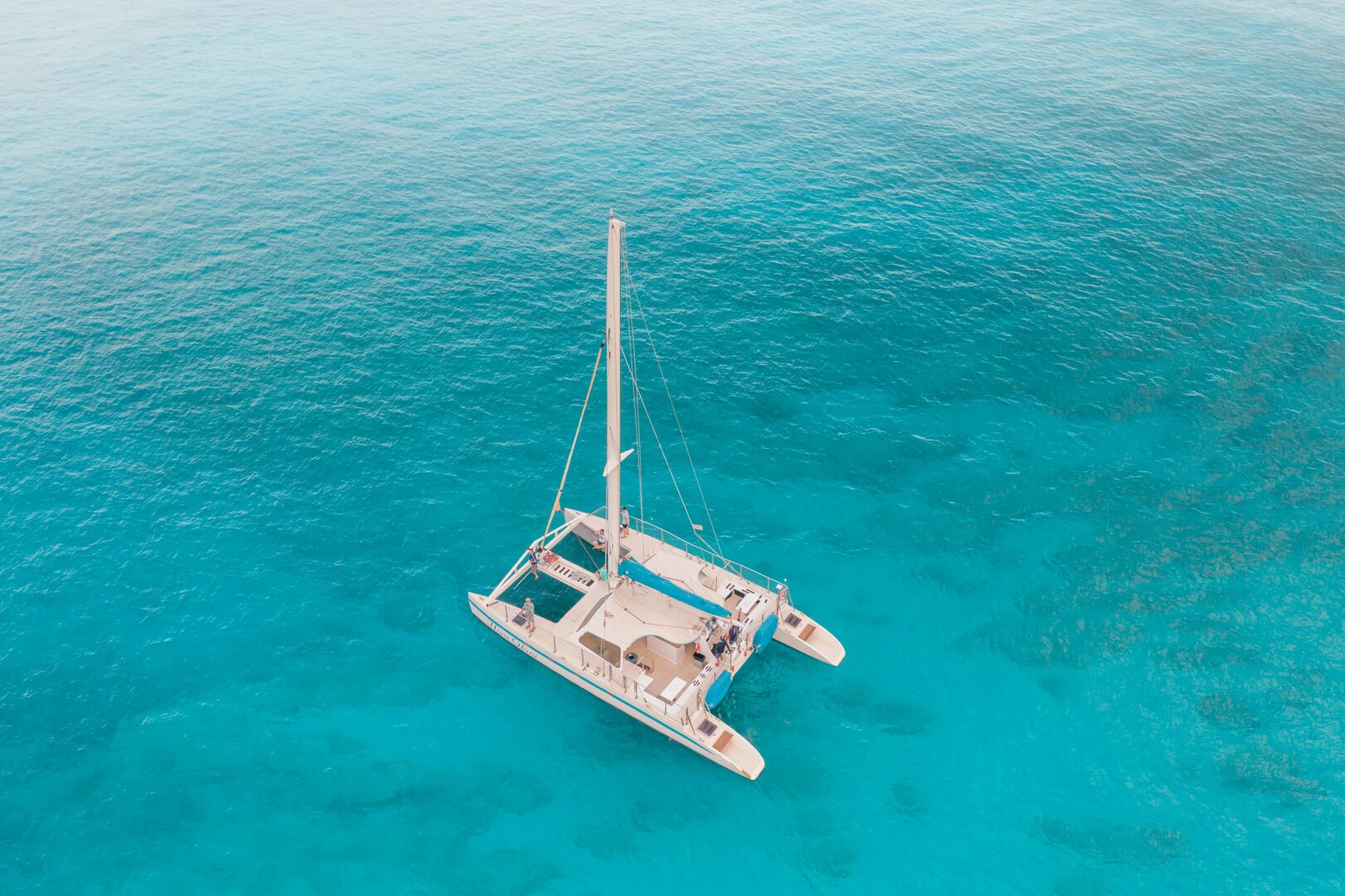 croisière catamaran au Yucatan au Mexique lors d'un voyage sur mesure avec VIP Partners