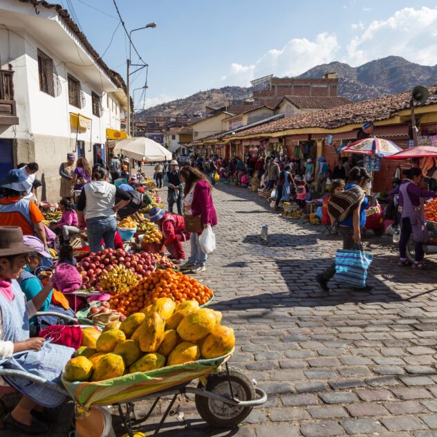 Dans une maison d'indiens de Colca