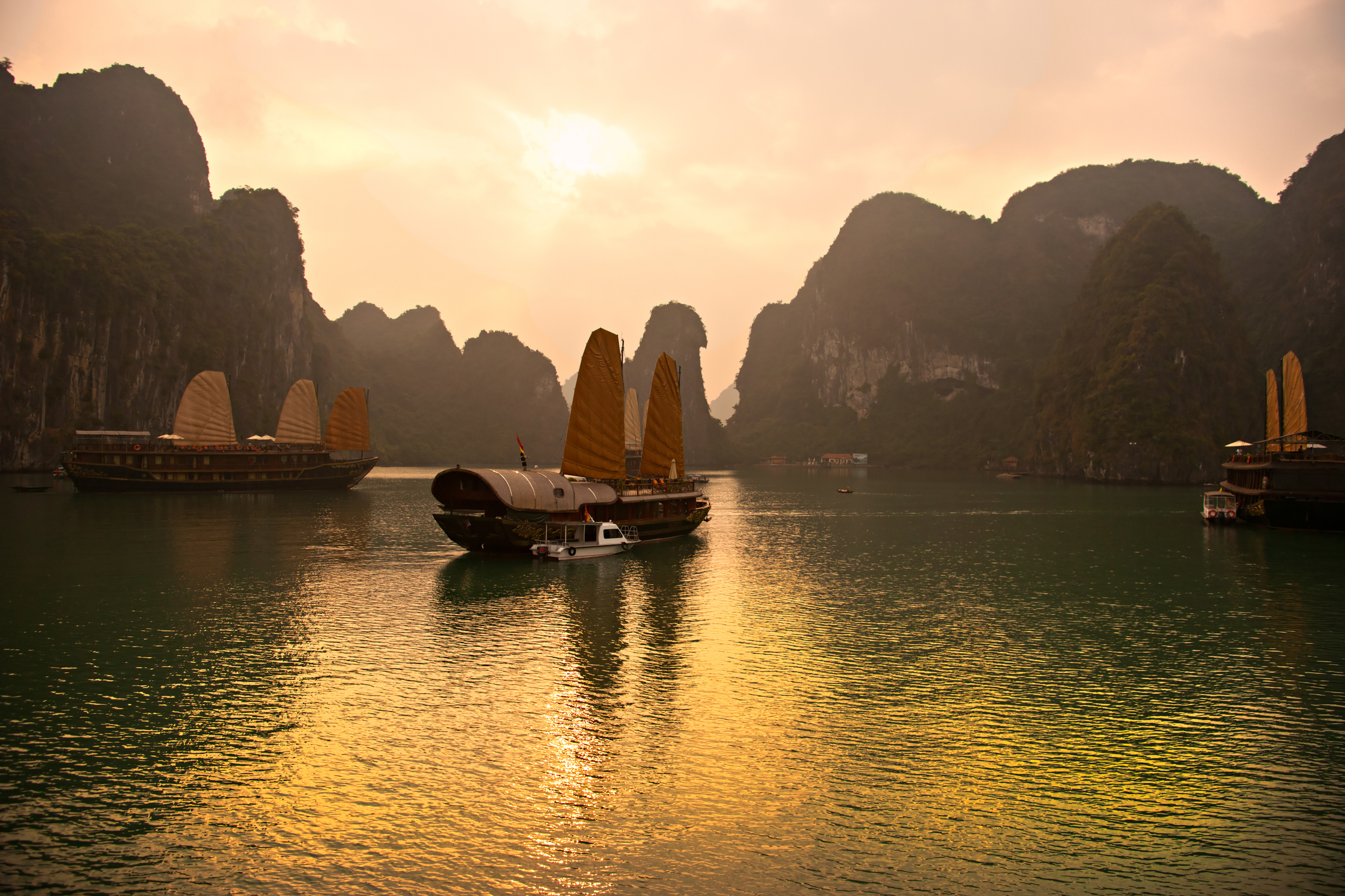 Baie d'Halong au Vietnam