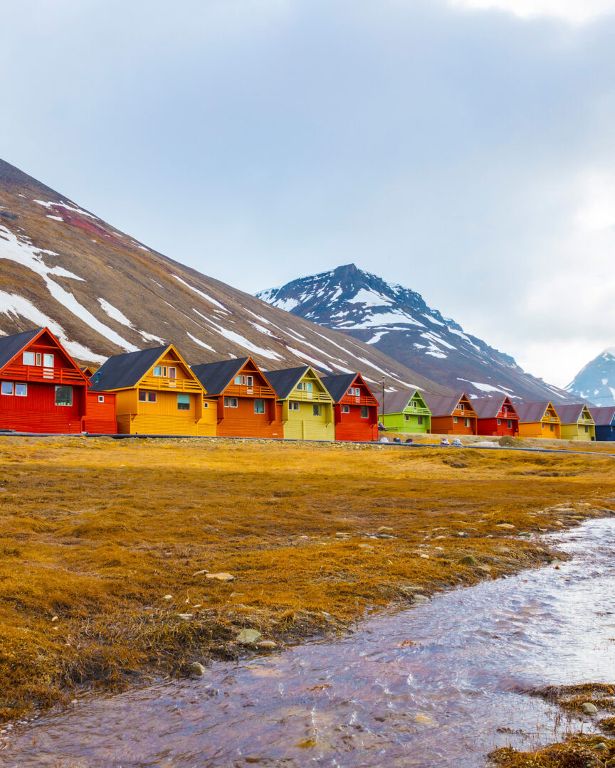 Au cœur du village Ny Ålesund