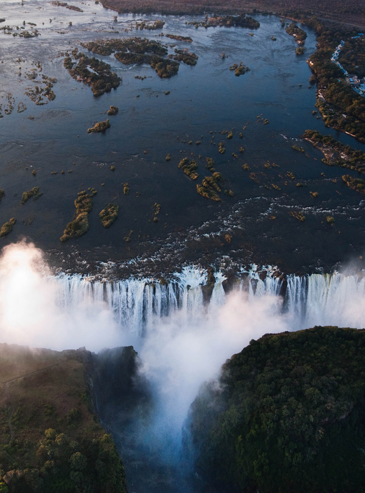 Vers les chutes mythiques
